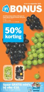 Albert Heijn reclame folder week 37, pagina.1