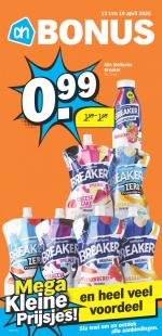 Albert Heijn reclame folder week 16, pagina.1