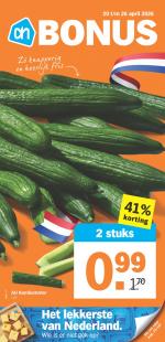 Albert Heijn reclame folder week 17, pagina.1