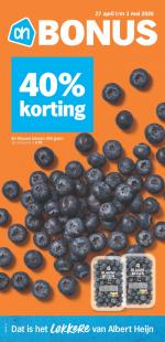 Albert Heijn reclame folder van 27-04-2026 week 18 • Totaal aantal pagina's: 37
