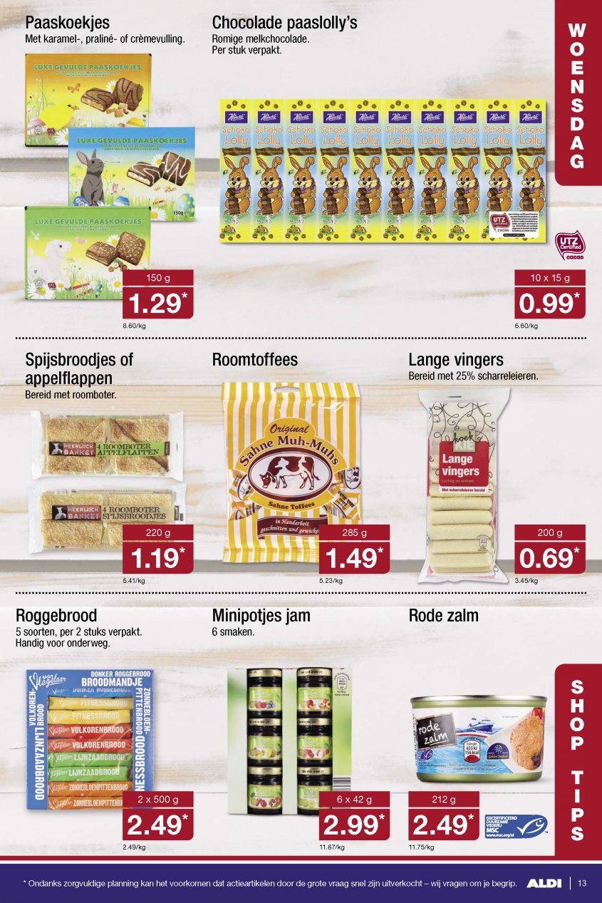 Aldi Aanbiedingen van 22-03-2017 pagina.13