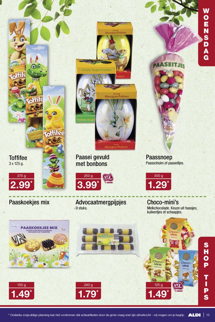 Aldi Aanbiedingen van 29-03-2017 pagina.13