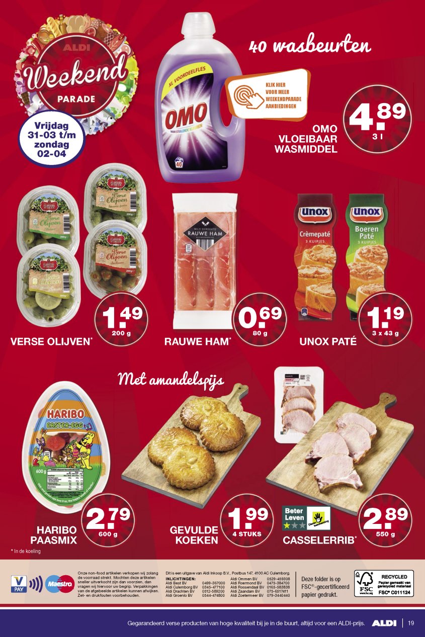 Aldi Aanbiedingen van 29-03-2017 pagina.19