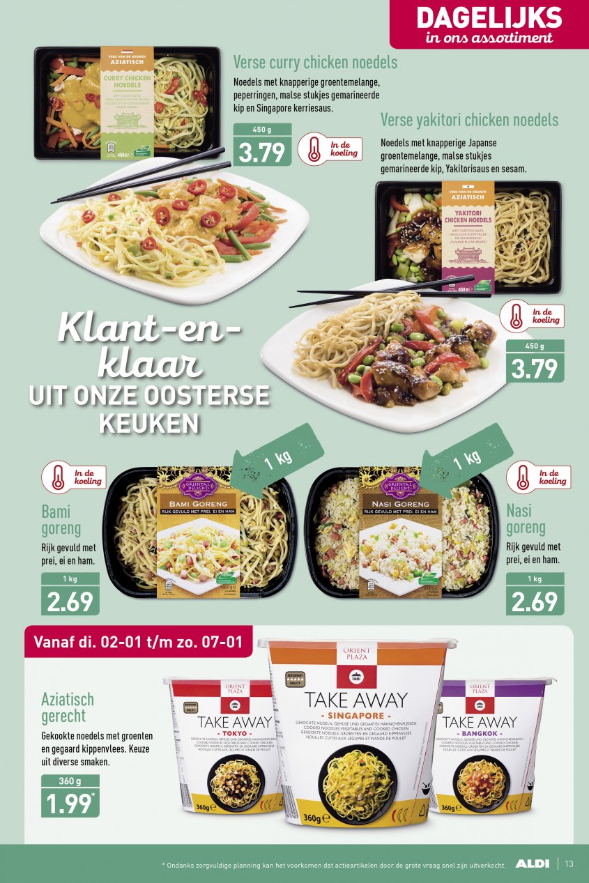 Aldi Aanbiedingen van 02-01-2018 pagina.13