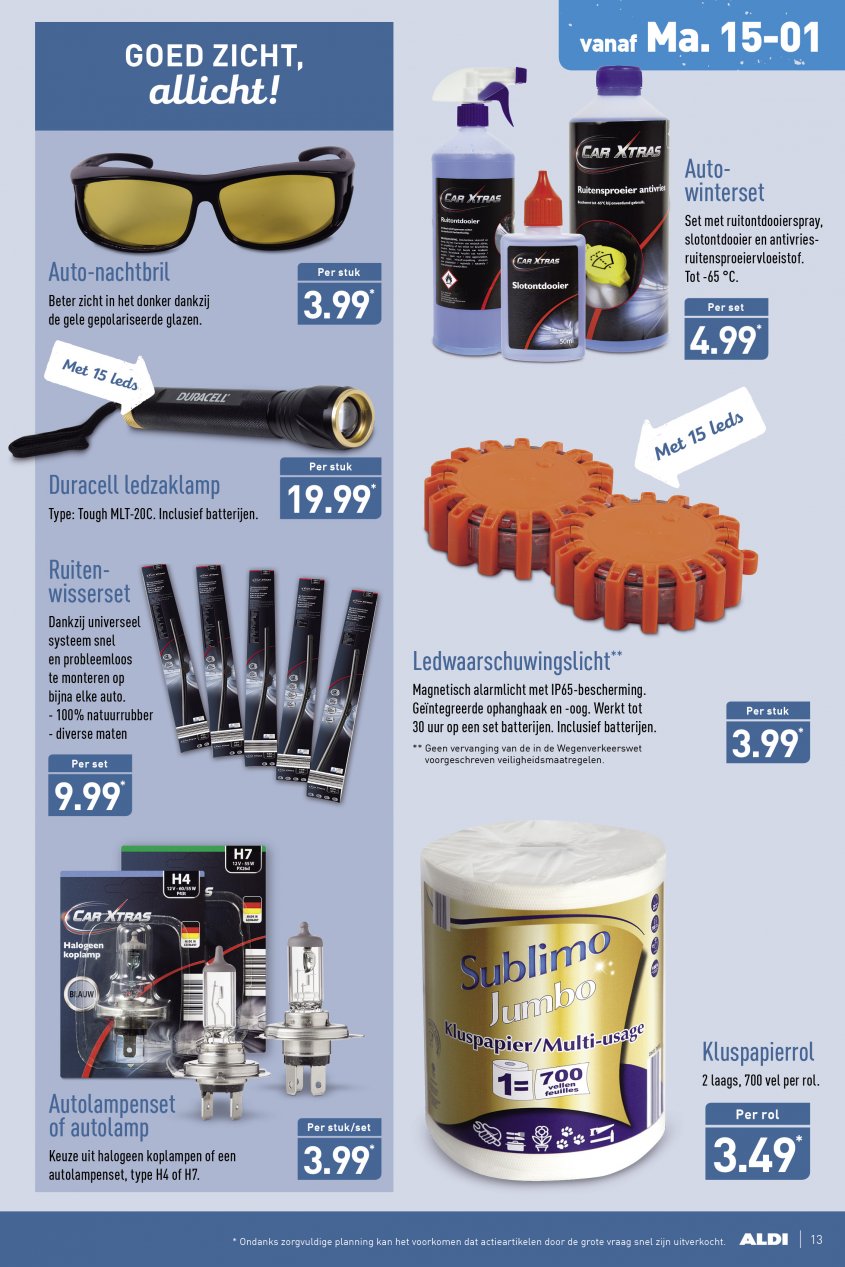 Aldi Aanbiedingen van 15-01-2018 pagina.13