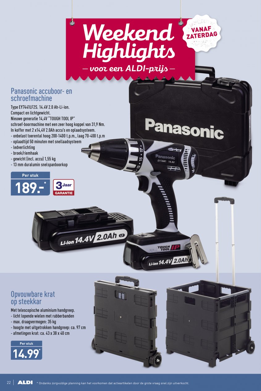 Aldi Aanbiedingen van 15-01-2018 pagina.22