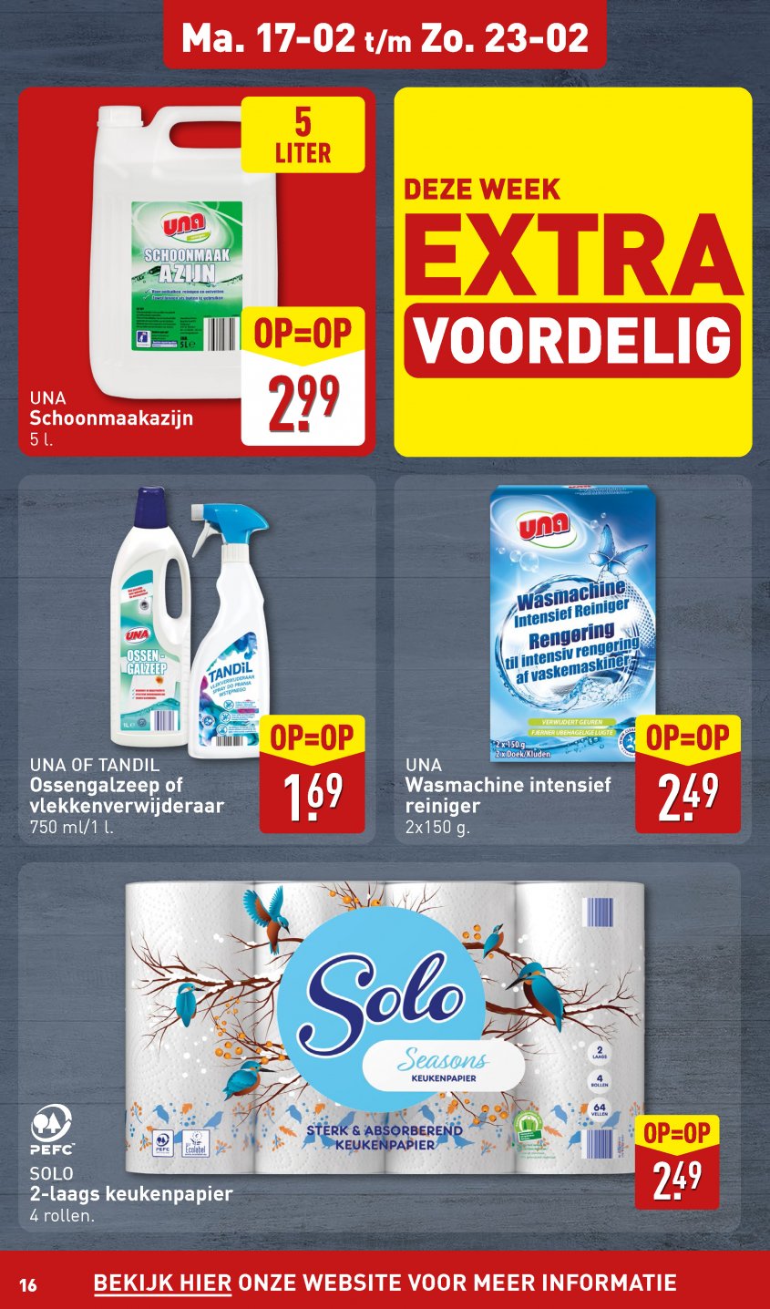 Aldi Aanbiedingen van 17-02-2025 pagina.16