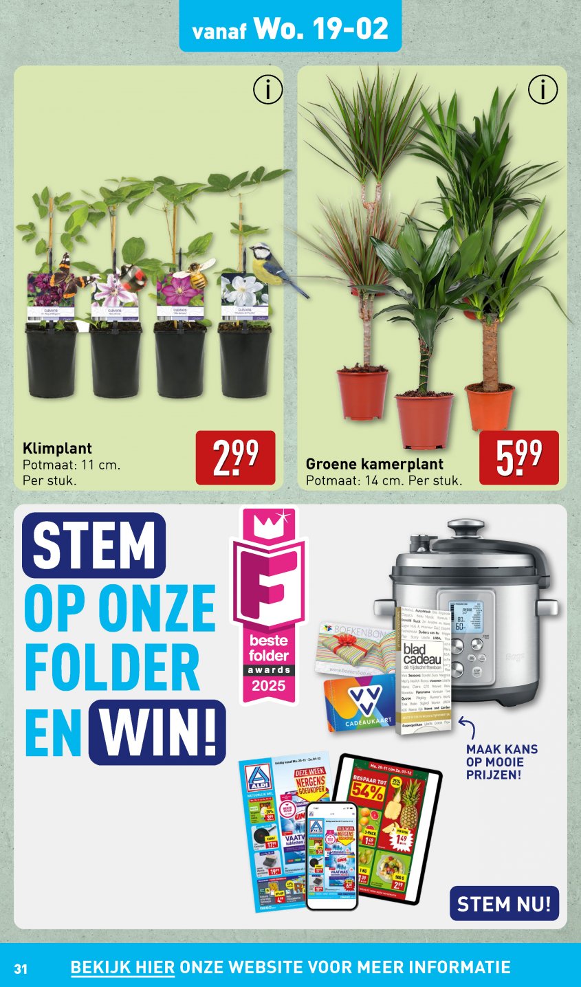 Aldi Aanbiedingen van 17-02-2025 pagina.31