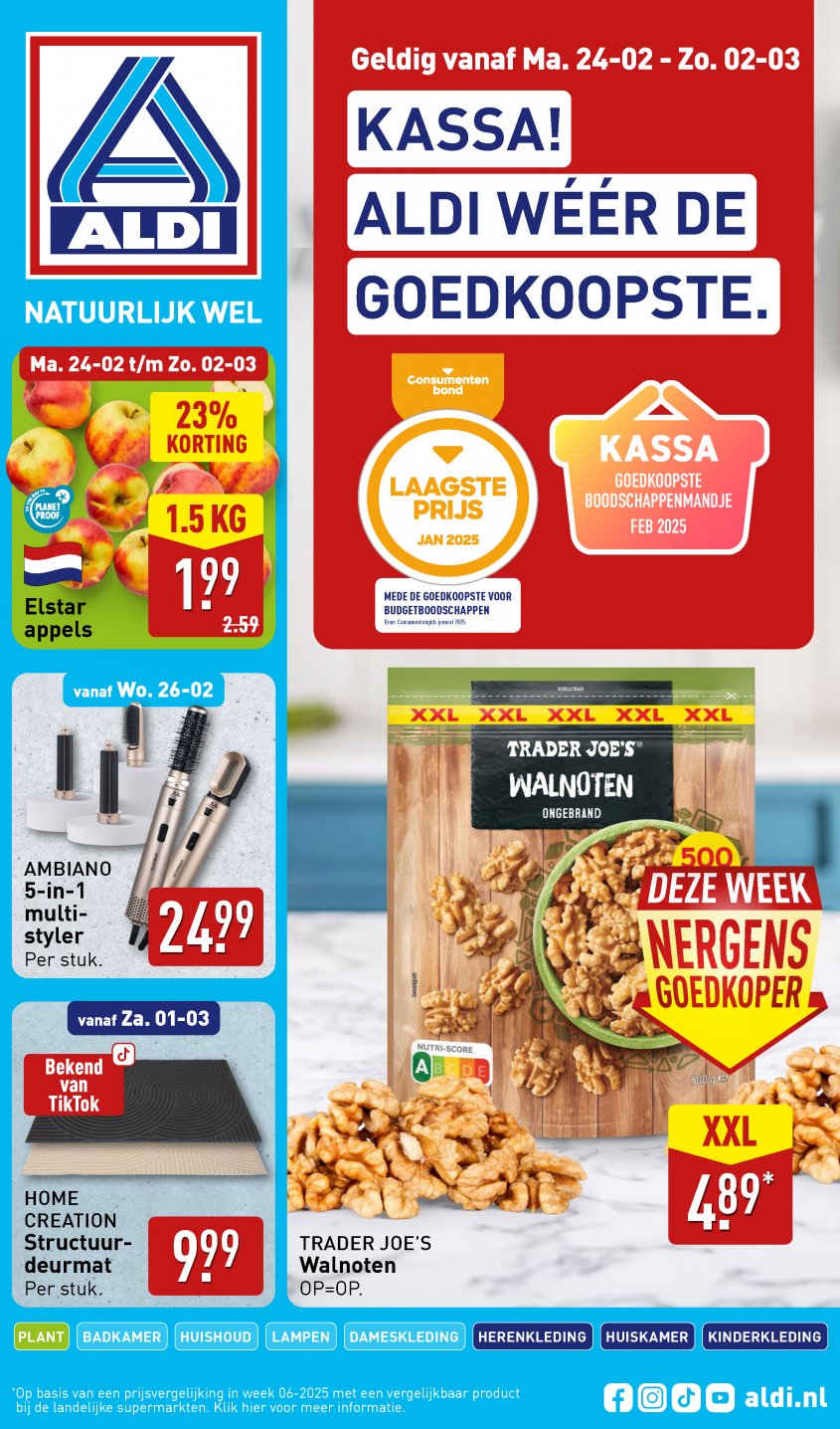 Aldi Aanbiedingen van 24-02-2025 pagina.1