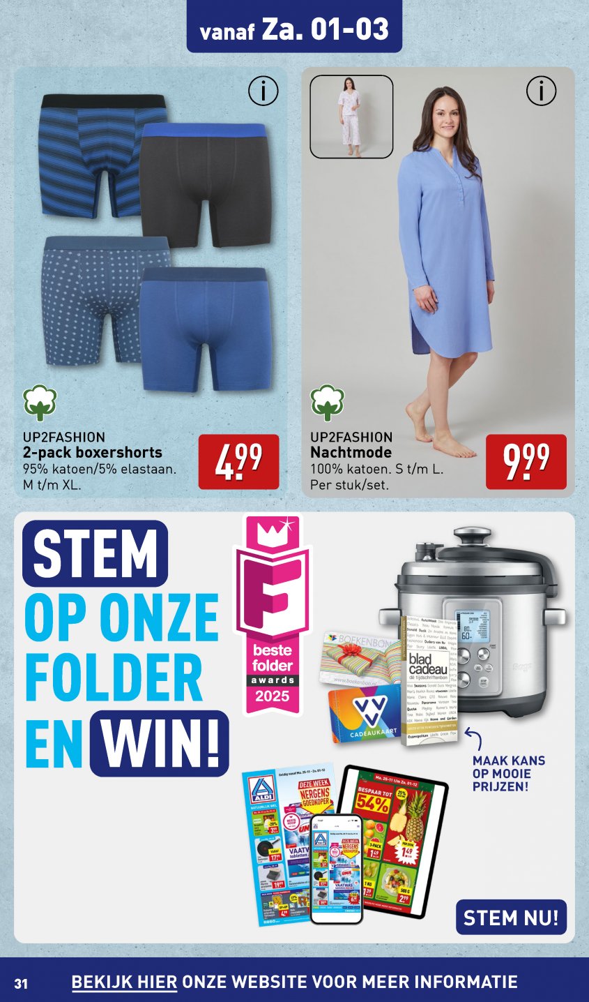 Aldi Aanbiedingen van 24-02-2025 pagina.31