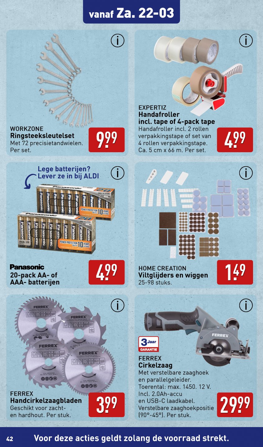 Aldi Aanbiedingen van 17-03-2025 pagina.42