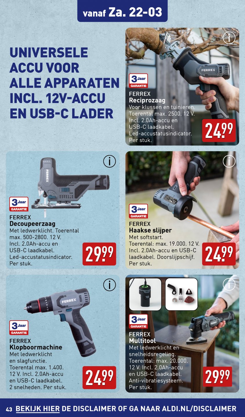 Aldi Aanbiedingen van 17-03-2025 pagina.43