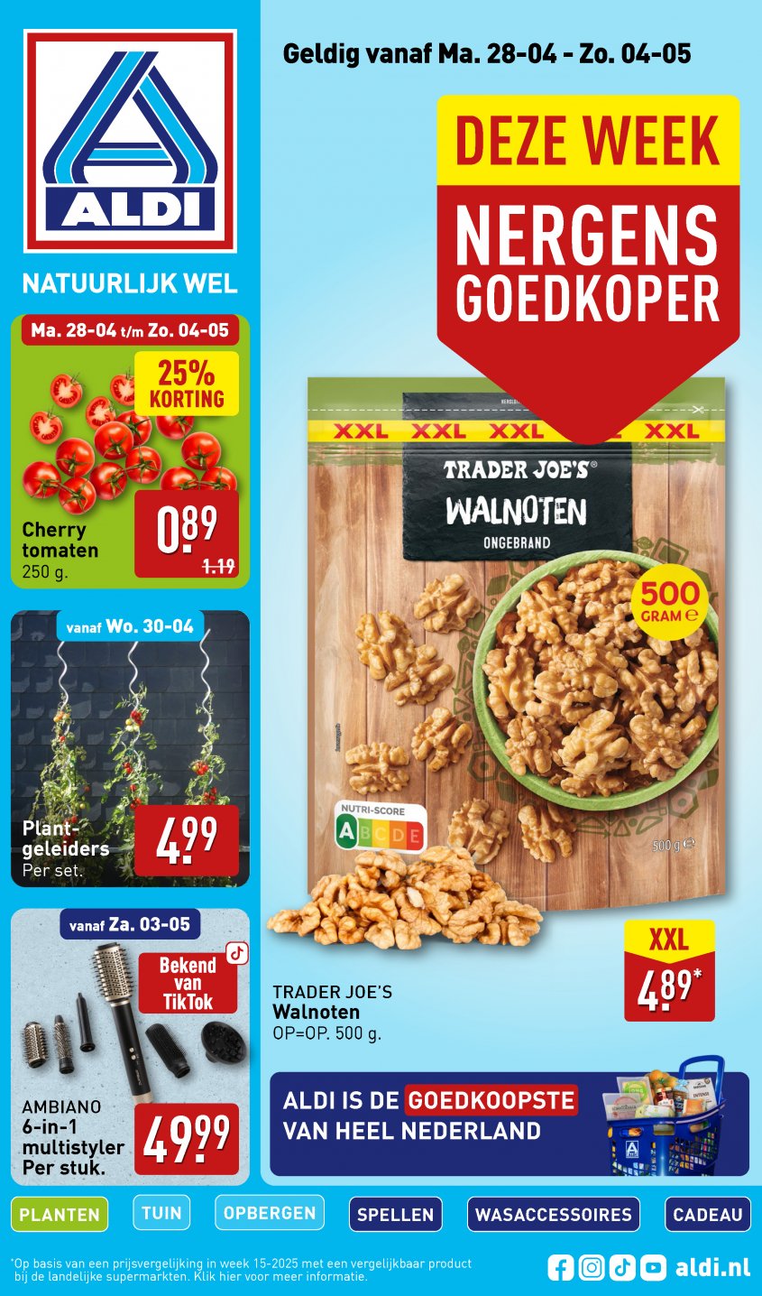 Aldi Aanbiedingen van 28-04-2025 pagina.1
