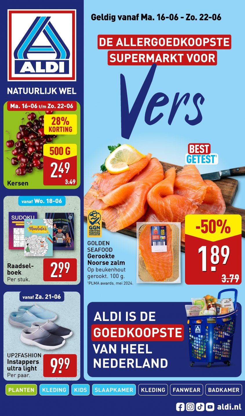 Aldi Aanbiedingen van 16-06-2025 pagina.1