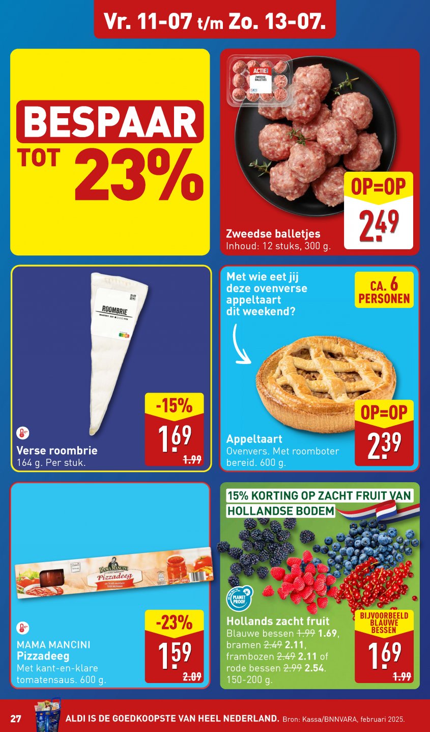 Aldi Aanbiedingen van 07-07-2025 pagina.27