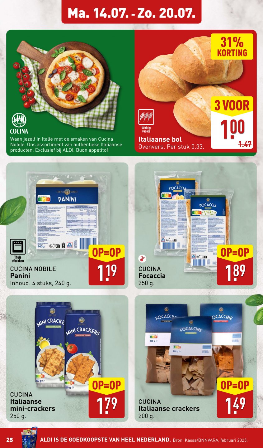 Aldi Aanbiedingen van 14-07-2025 pagina.25