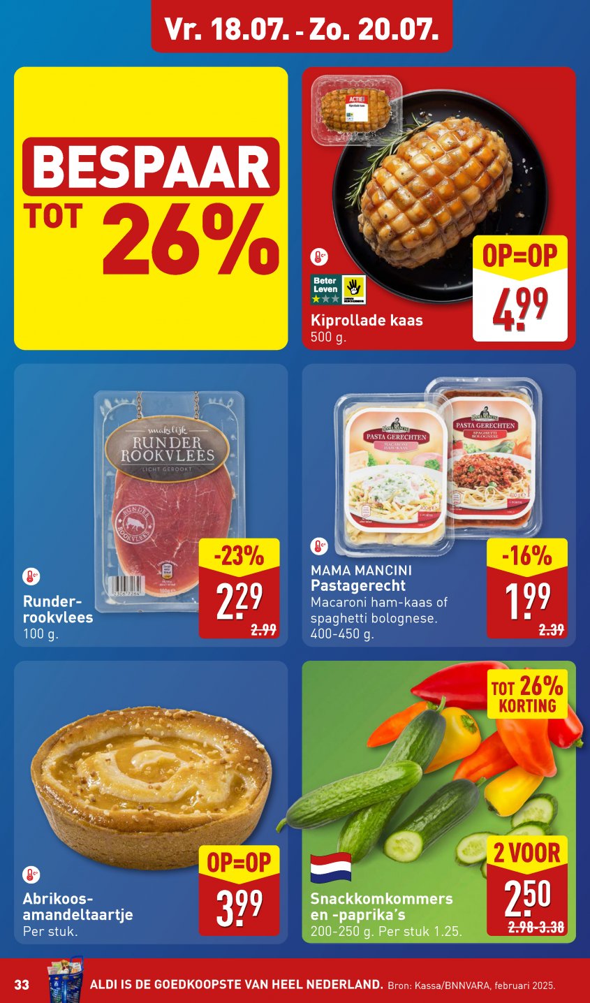 Aldi Aanbiedingen van 14-07-2025 pagina.33
