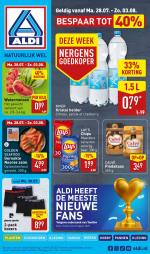 Aldi reclame folder week 31, pagina.1