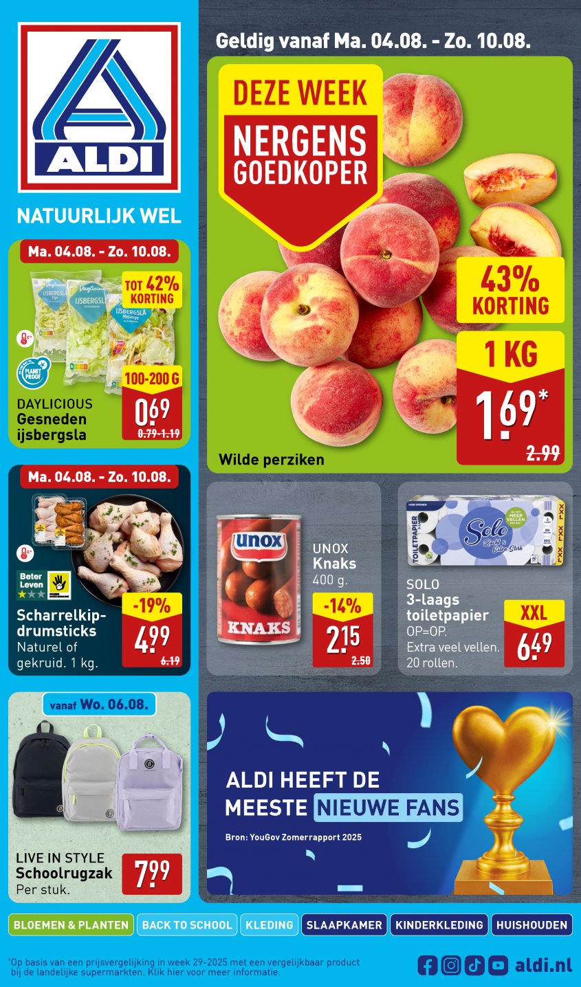 Aldi Aanbiedingen van 04-08-2025 pagina.1