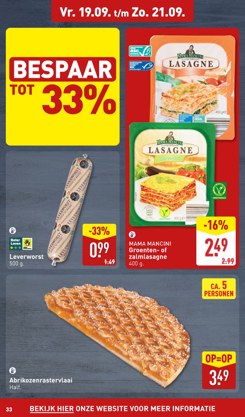 Aldi Aanbiedingen van 15-09-2025 pagina.33