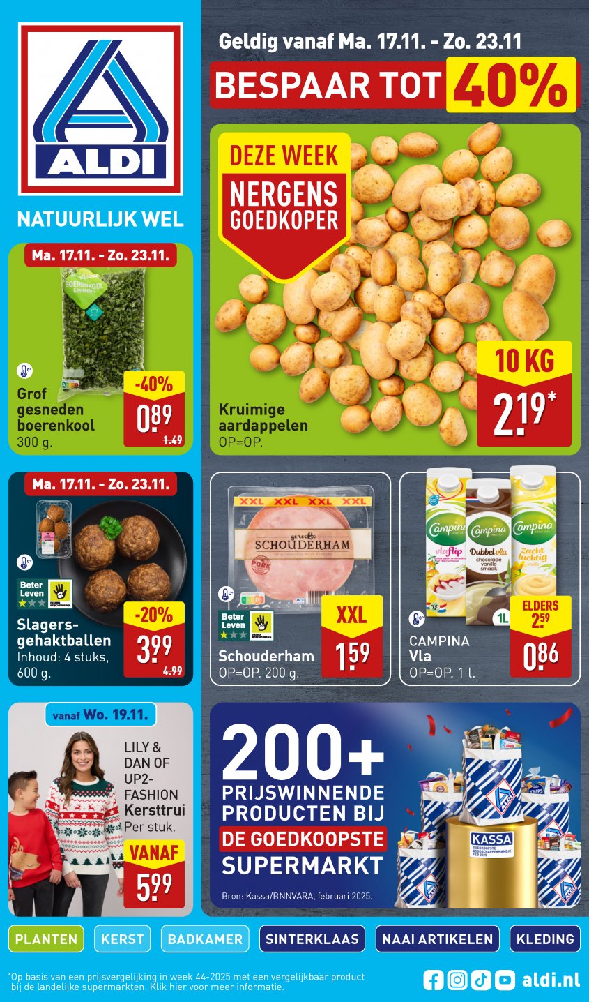 Aldi Aanbiedingen van 17-11-2025 pagina.1
