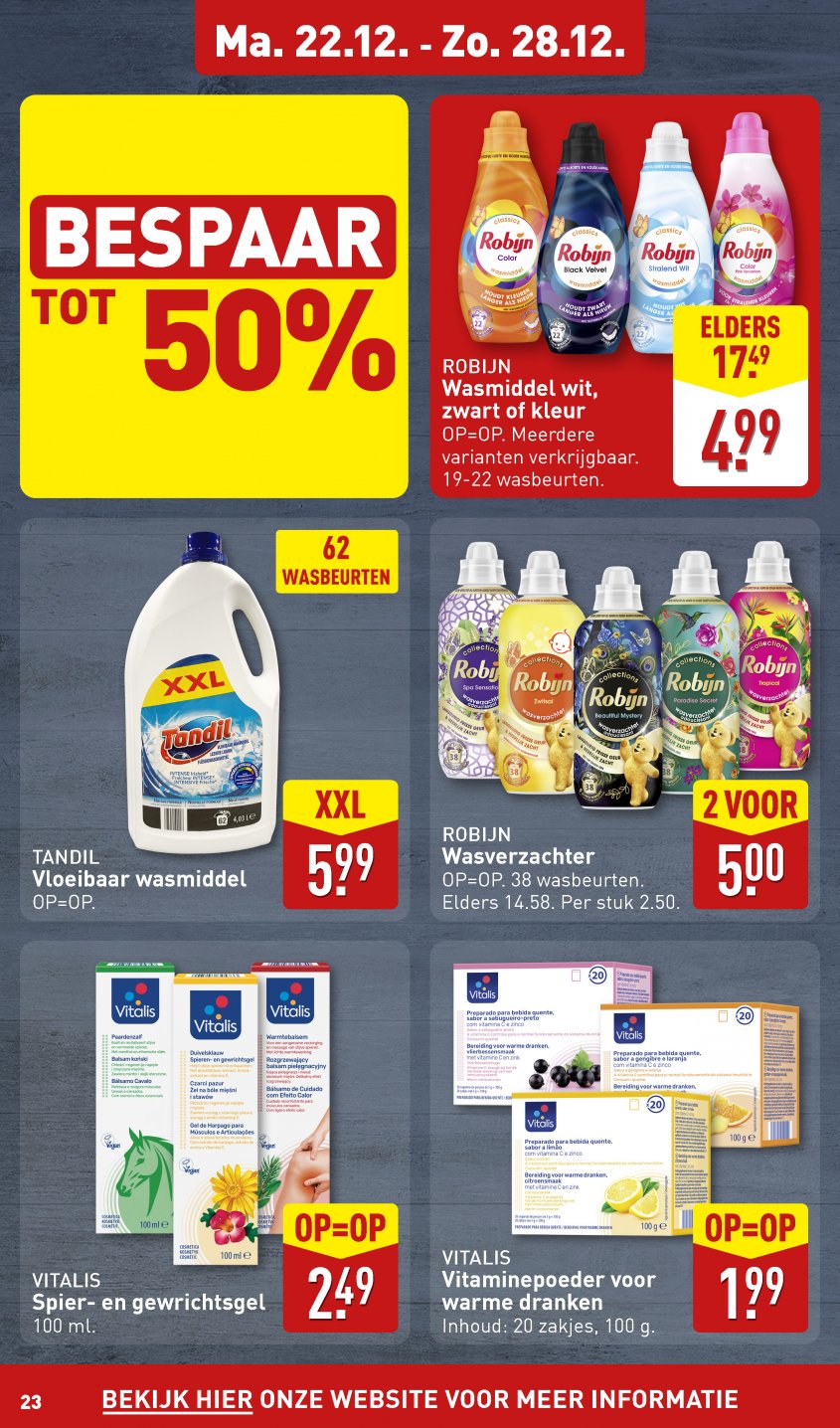 Aldi Aanbiedingen van 22-12-2025 pagina.23