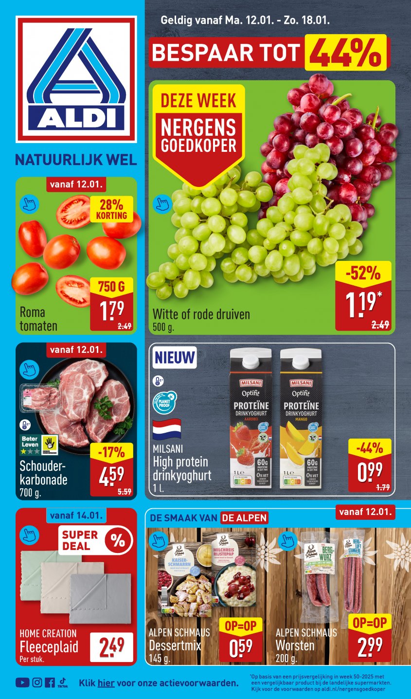 Aldi Aanbiedingen van 12-01-2026 pagina.1
