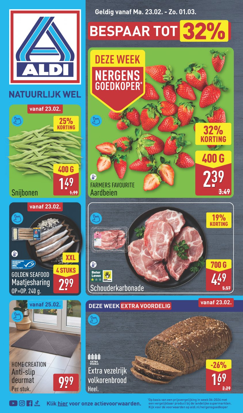 Aldi Aanbiedingen van 23-02-2026 pagina.1