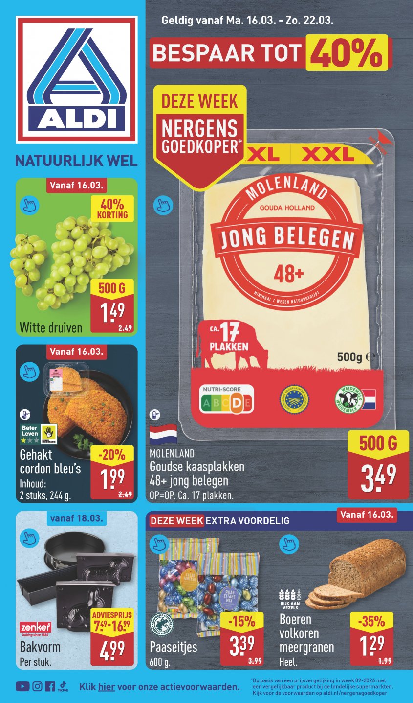Aldi Aanbiedingen van 16-03-2026 pagina.1