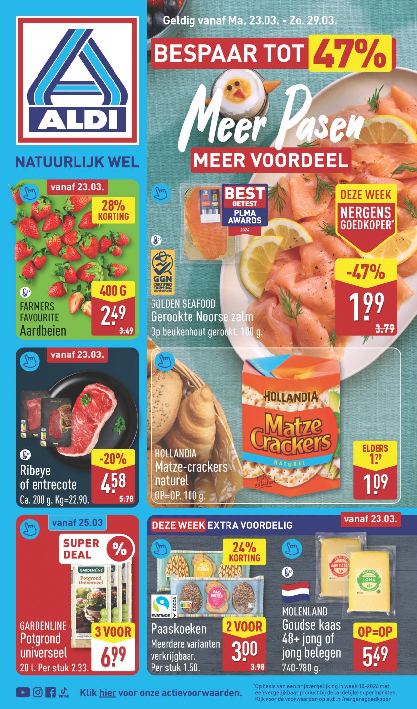 Aldi Aanbiedingen van 23-03-2026 pagina.1