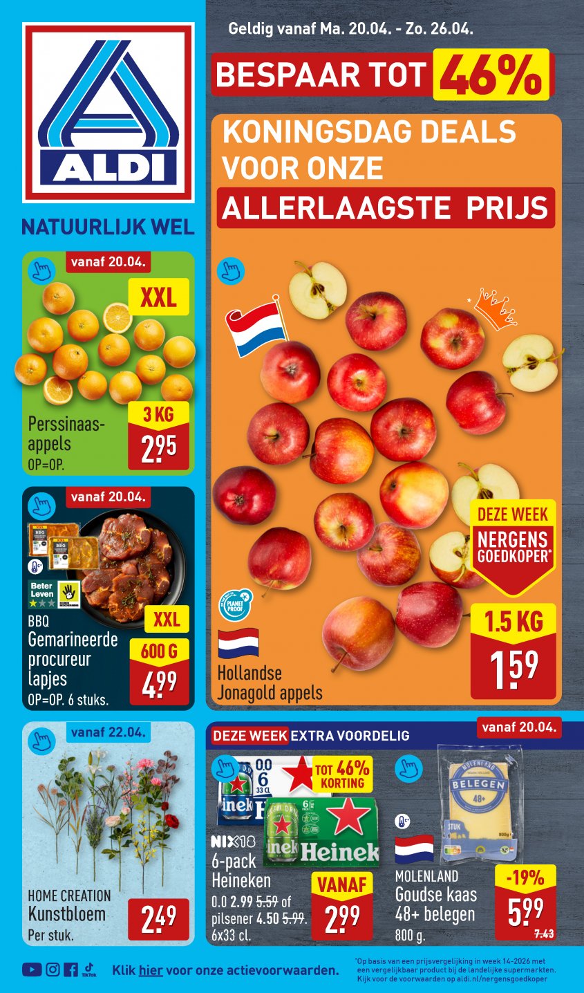Aldi Aanbiedingen van 20-04-2026 pagina.1