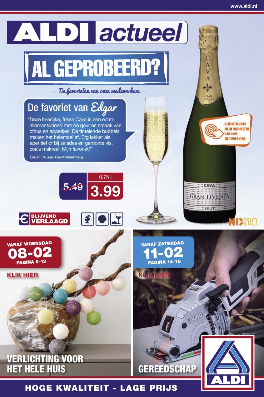 Aldi Aanbiedingen van 08-02-2017 pagina.1