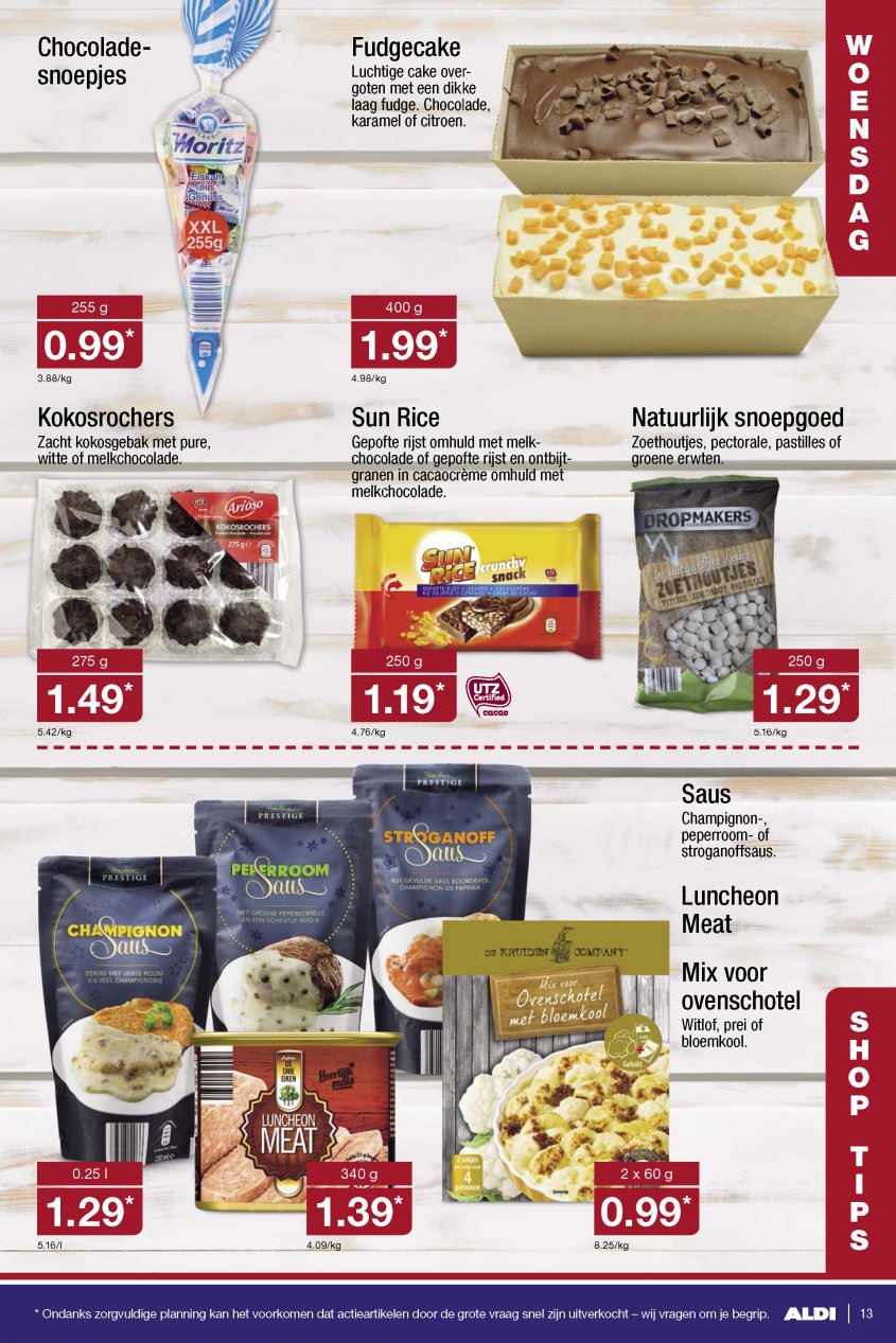 Aldi Aanbiedingen van 01-03-2017 pagina.13
