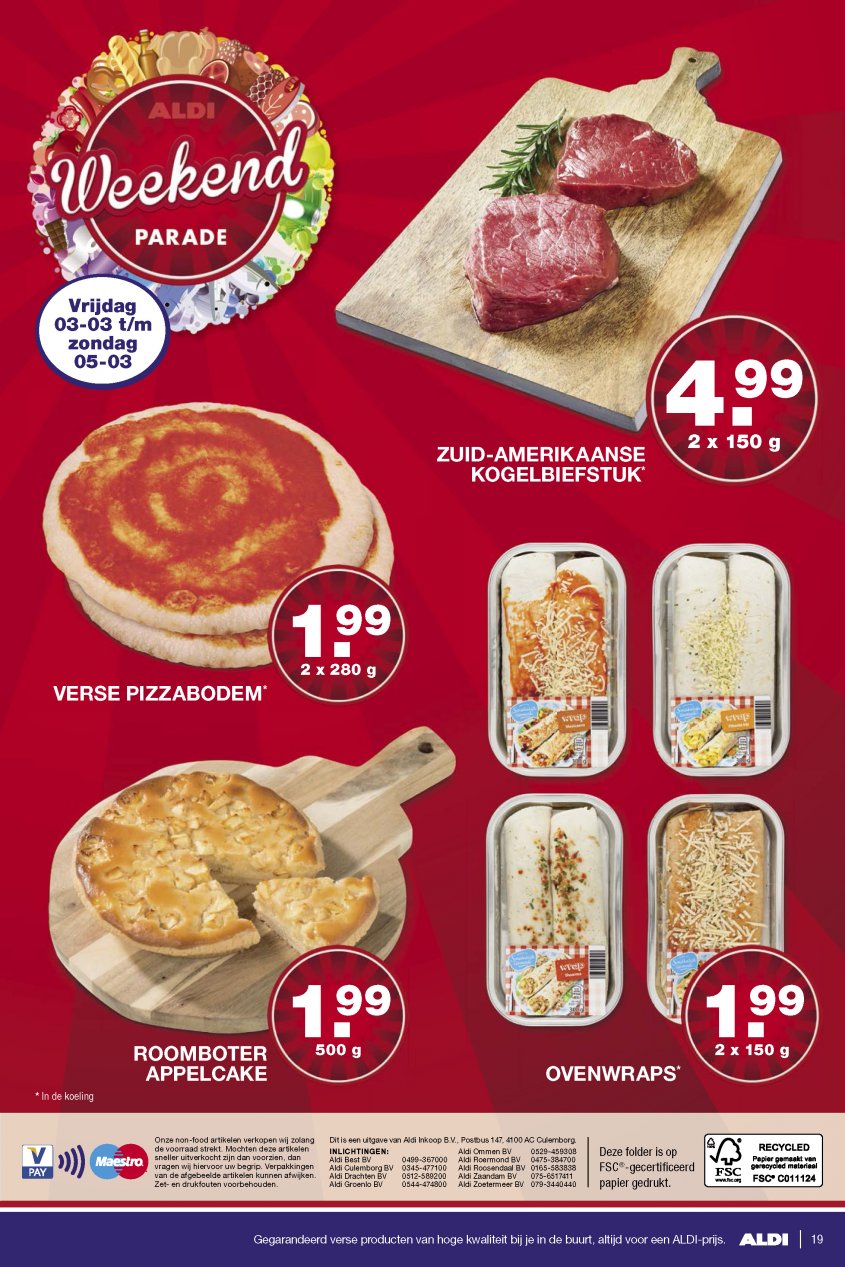 Aldi Aanbiedingen van 01-03-2017 pagina.19