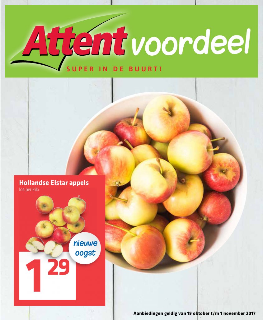 Attent Aanbiedingen van 19-10-2017 pagina.1