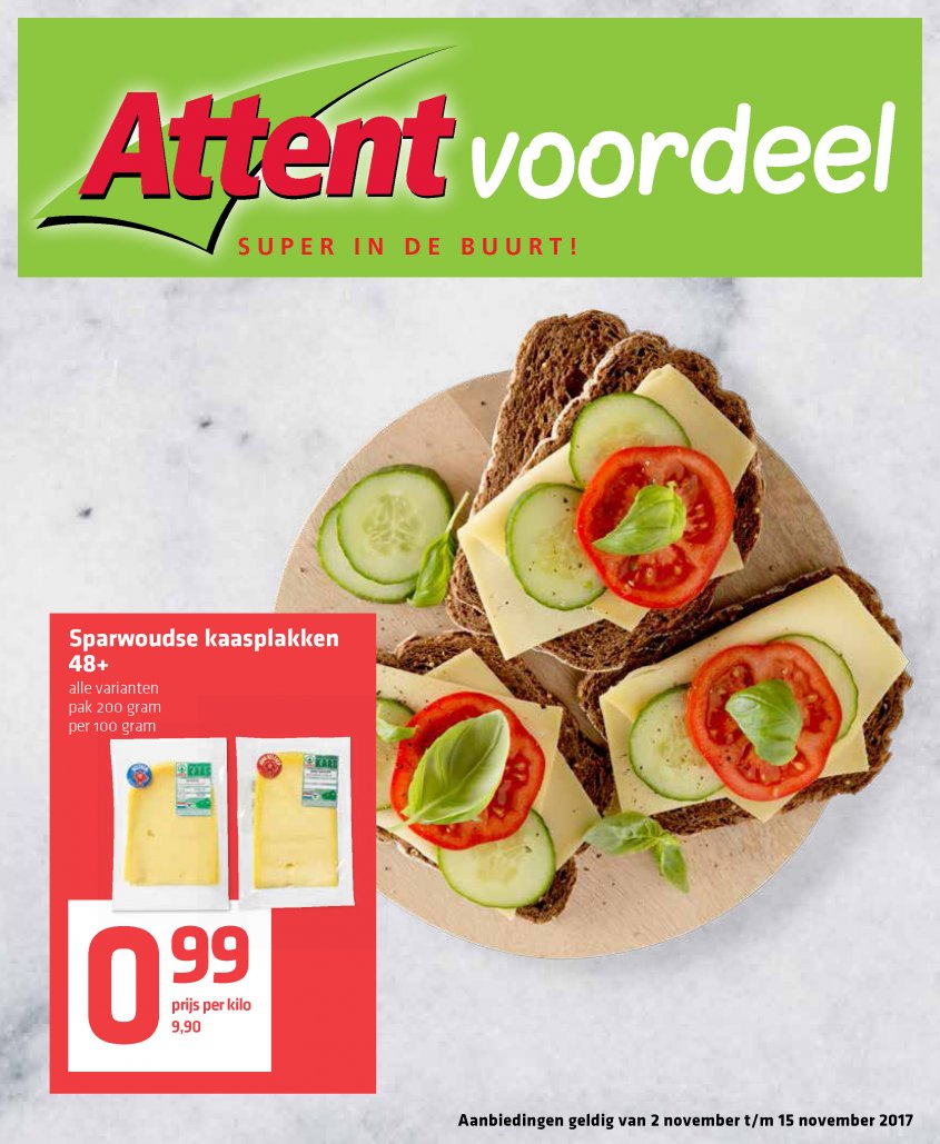 Attent Aanbiedingen van 02-11-2017 pagina.1