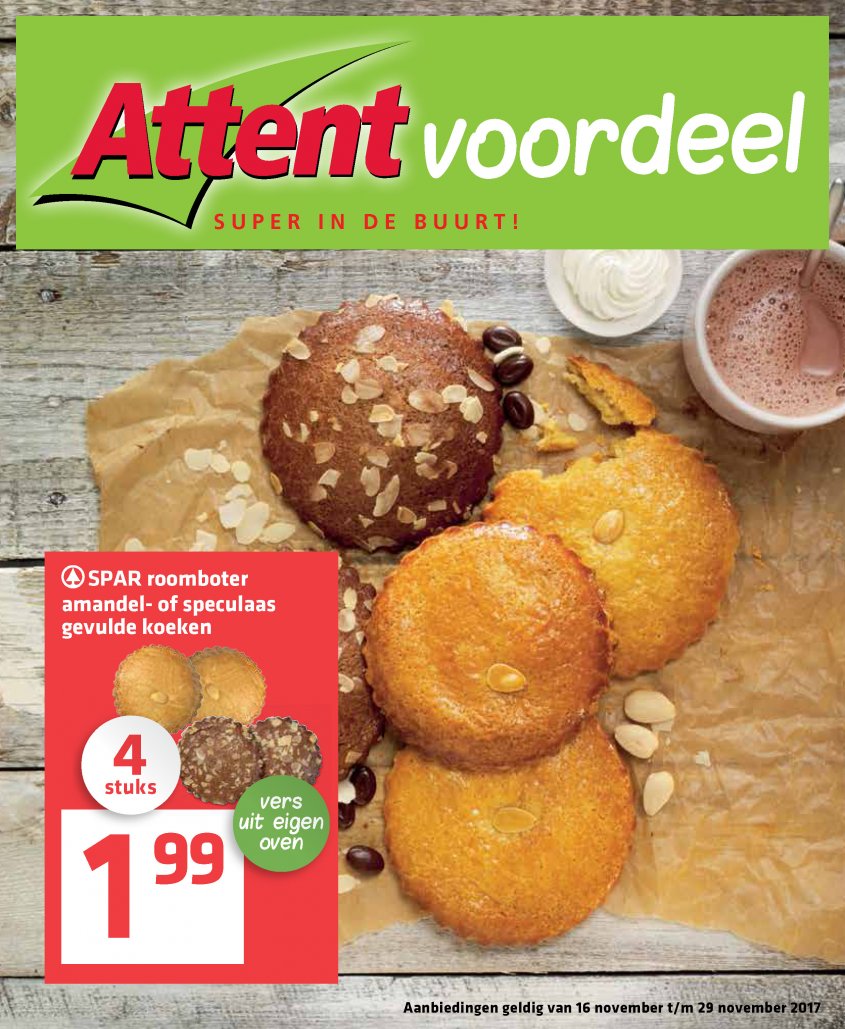 Attent Aanbiedingen van 16-11-2017 pagina.1