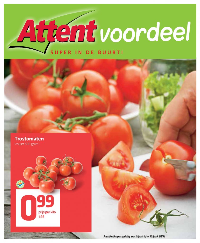 Attent Aanbiedingen van 09-06-2016 pagina.1