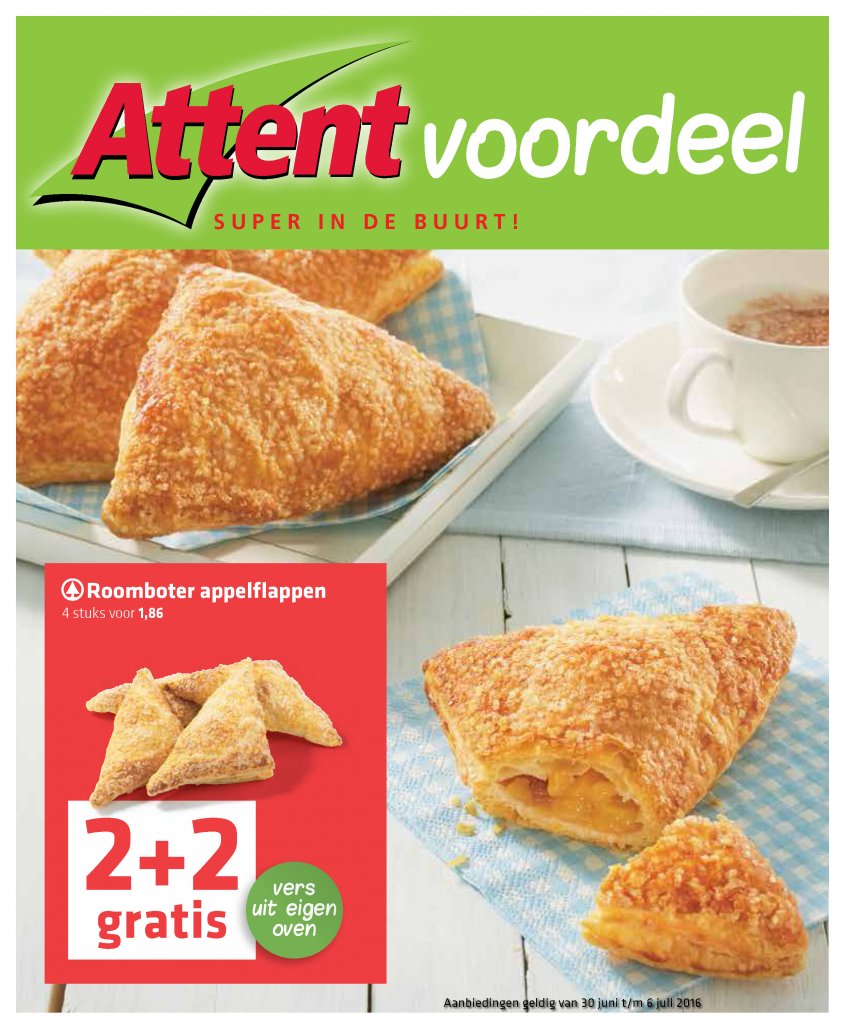 Attent Aanbiedingen van 30-06-2016 pagina.1