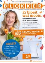 Blokker reclame folder week 29, pagina.1