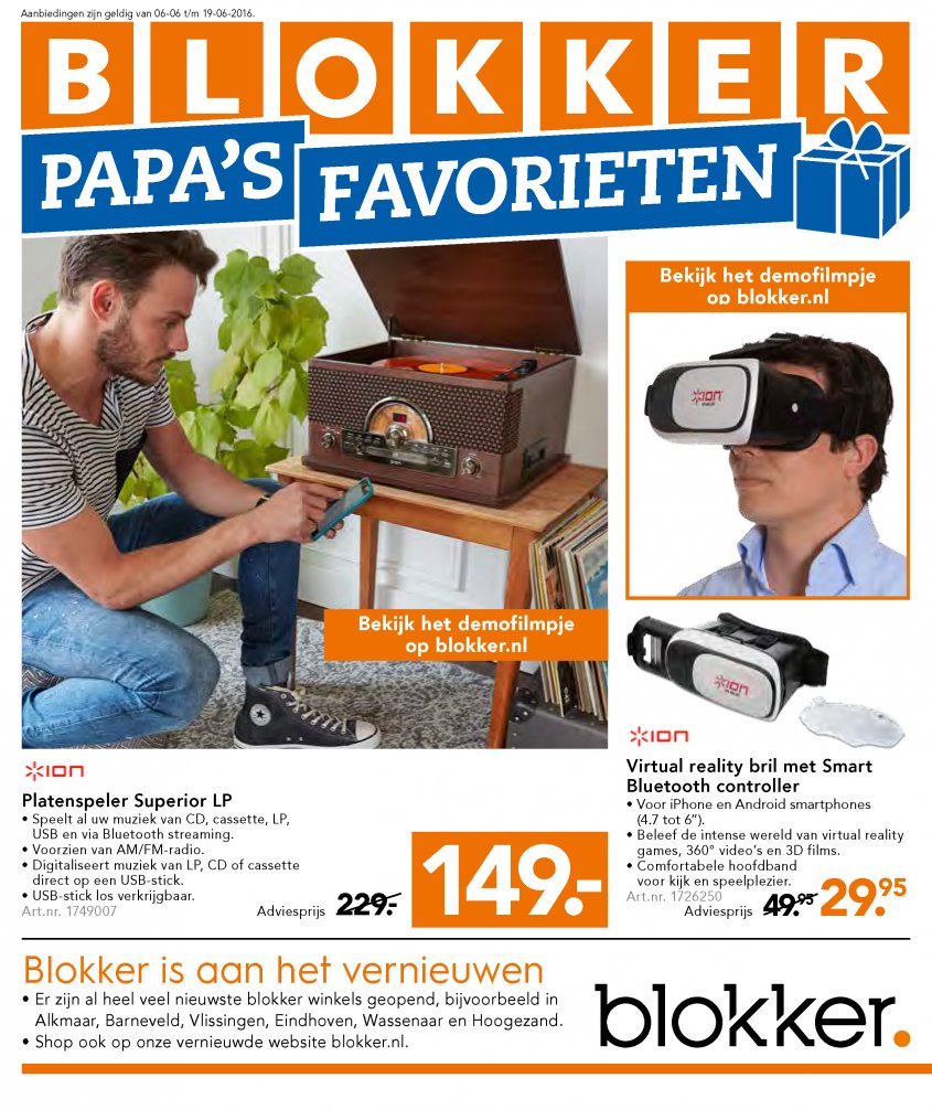 Blokker Aanbiedingen van 06-06-2016 pagina.1