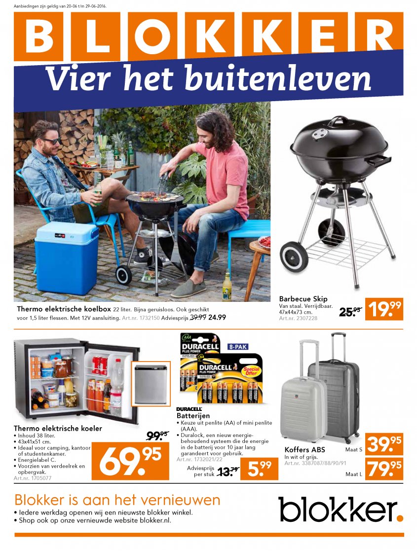 Blokker Aanbiedingen van 20-06-2016 pagina.1