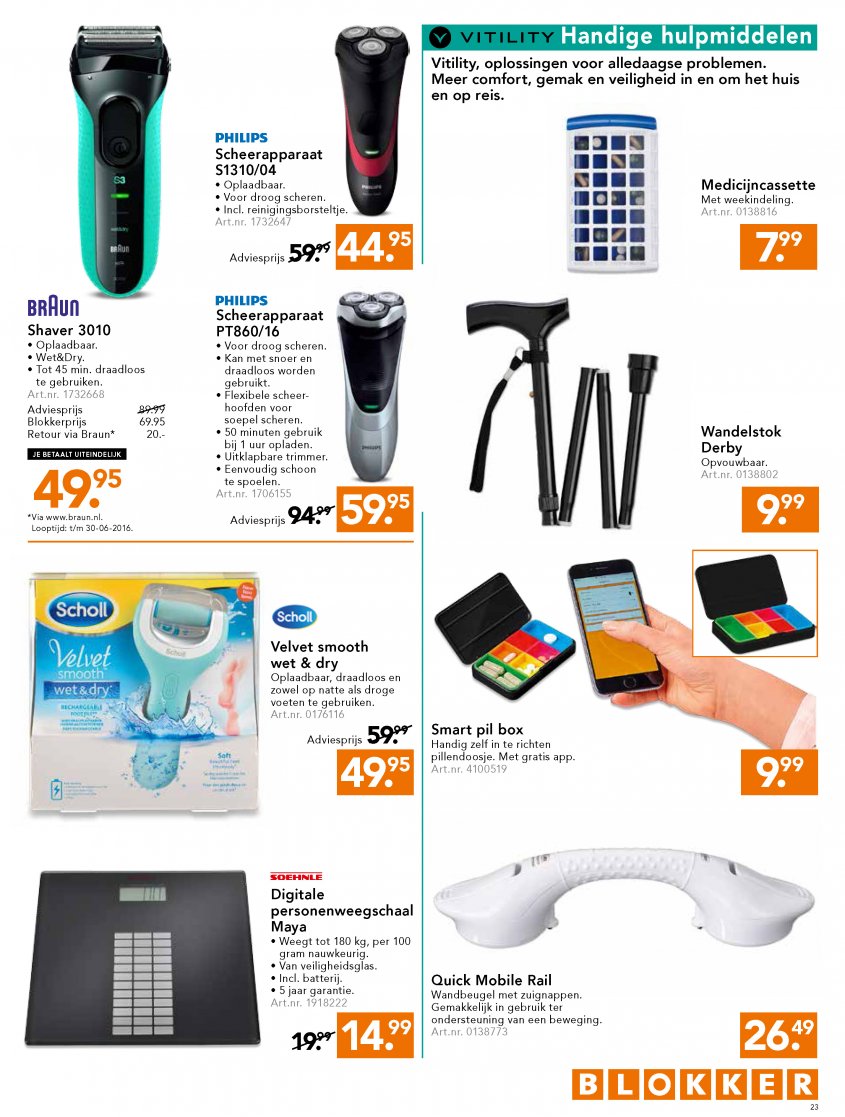 Blokker Aanbiedingen van 20-06-2016 pagina.23
