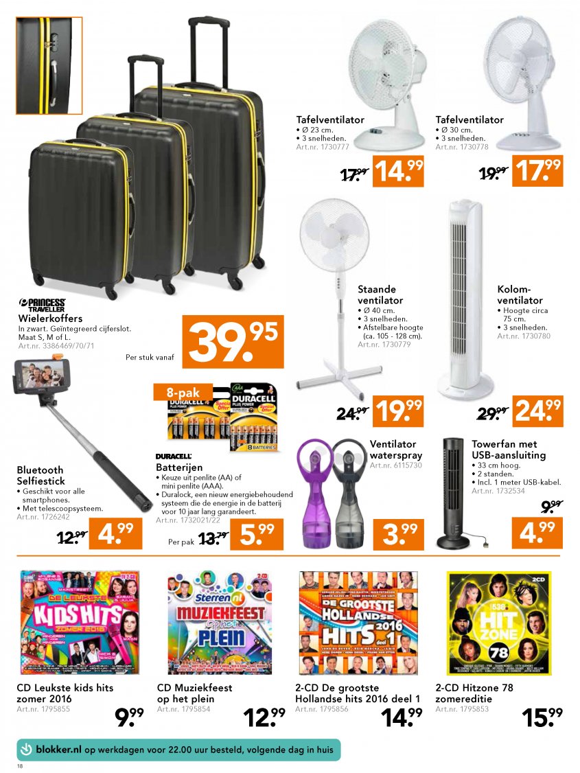 Blokker Aanbiedingen van 04-07-2016 pagina.18