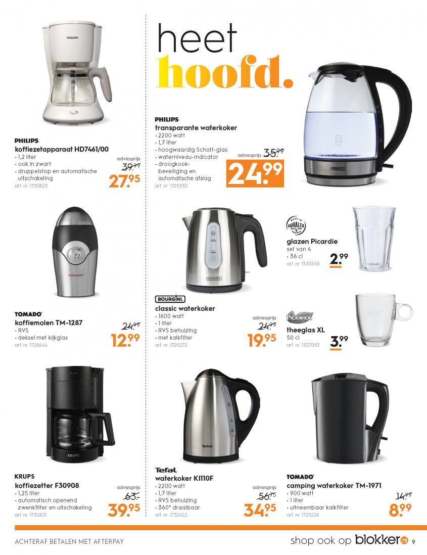 Blokker Aanbiedingen van 15-08-2016 pagina.9