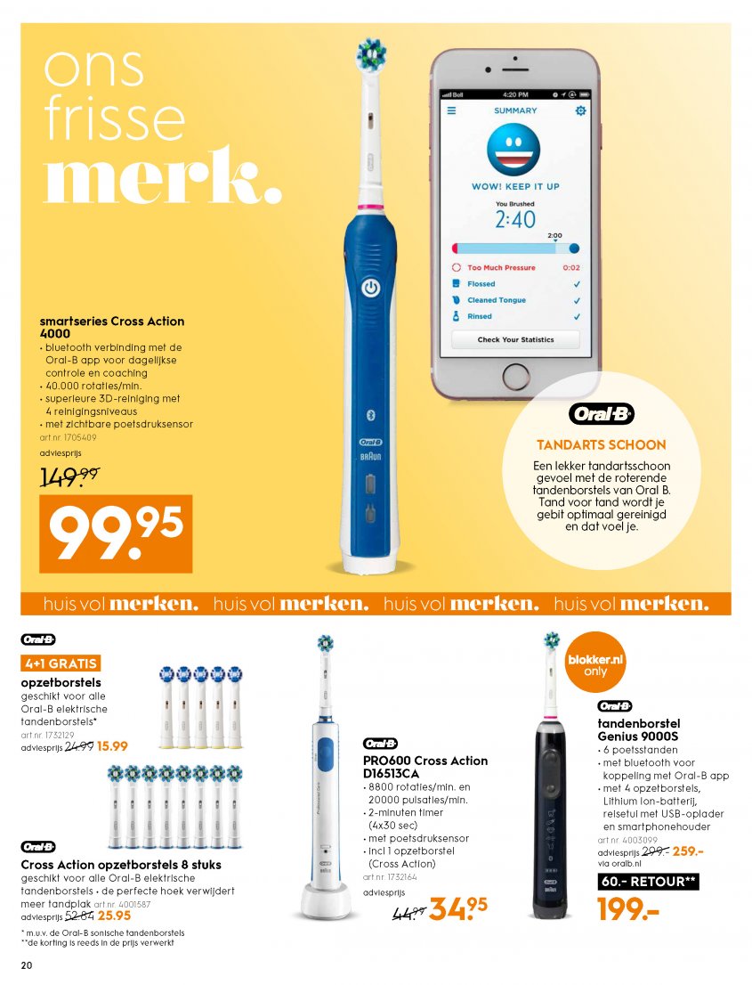 Blokker Aanbiedingen van 29-08-2016 pagina.20