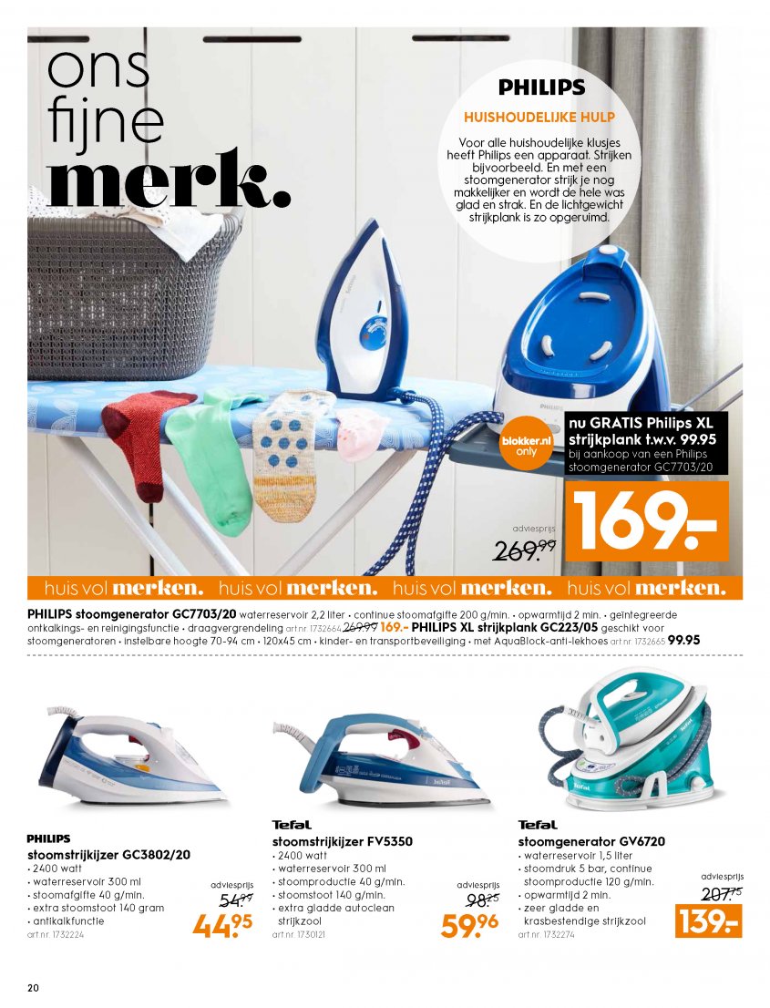 Blokker Aanbiedingen van 12-09-2016 pagina.20