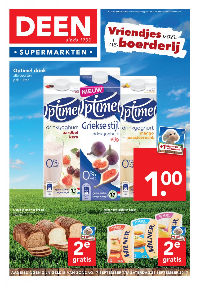 Deen Aanbiedingen van 17-09-2017 pagina.1