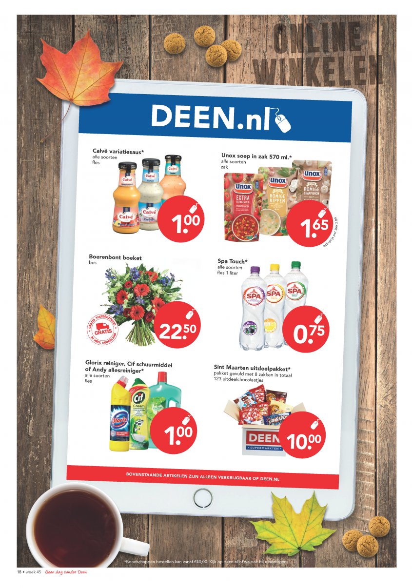 Deen Aanbiedingen van 05-11-2017 pagina.18