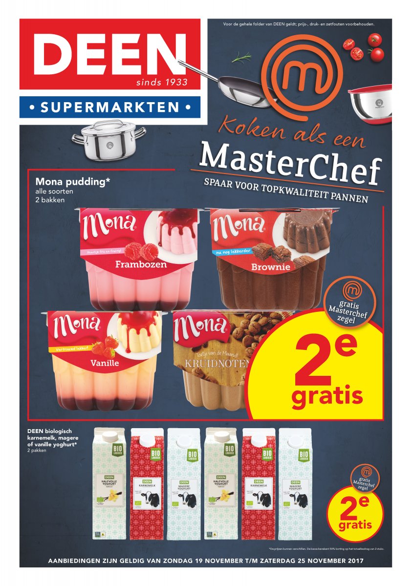 Deen Aanbiedingen van 19-11-2017 pagina.1